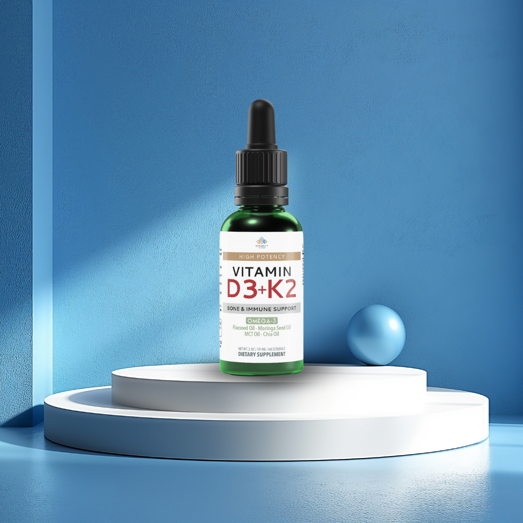 ICF Vitamin D3 + K2 Drops:  2oz (60ml)