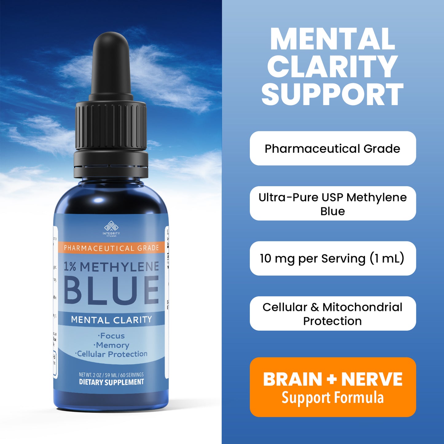 Methylene Blue Pharmaceutical Grade 1% Solution