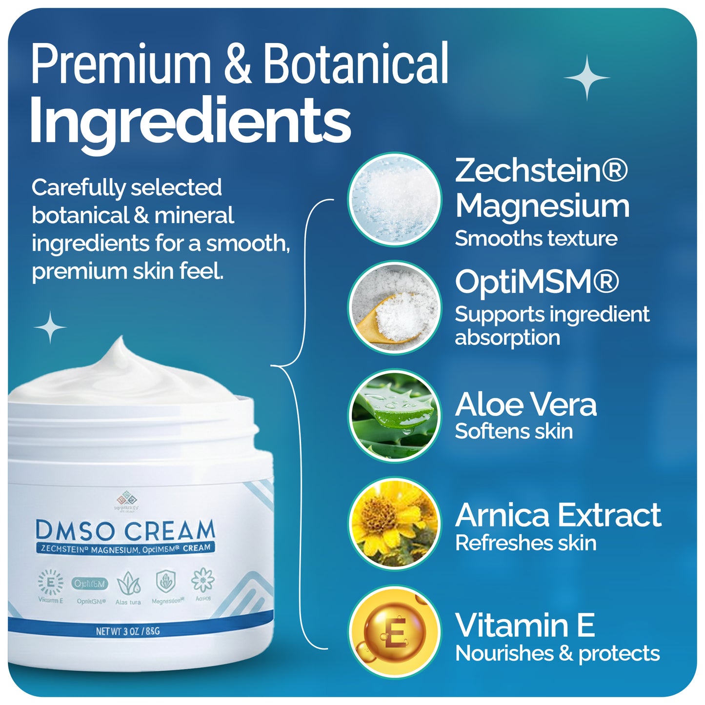 DMSO Cream 99.9% Pure | Non-Greasy Skin Conditioning