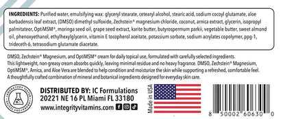 DMSO Cream 99.9% Pure | Non-Greasy Skin Conditioning