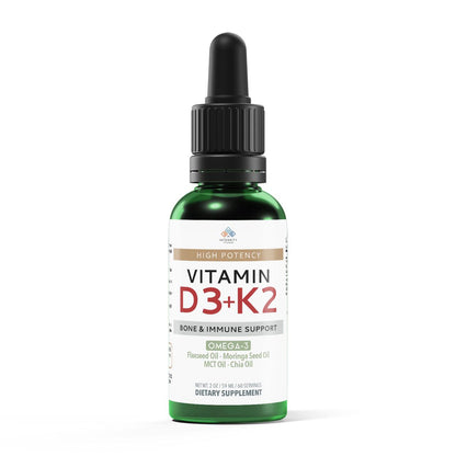 ICF Vitamin D3 + K2 Drops:  2oz (60ml)